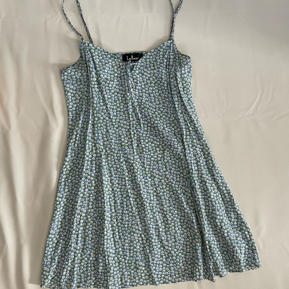 Lulus Floral Slip Dress